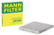 MANN-FILTER CUK 2544 Filtro aria cabina - Filtro Antipolline con Carbonio attivato - per Autovetture + veicoli commeriali