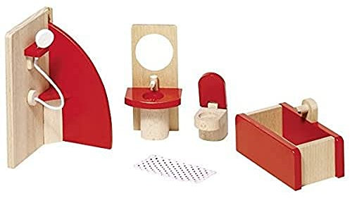 Goki 51717 (-) (-) Puppenmöbel Badezimmer, Basic, Small