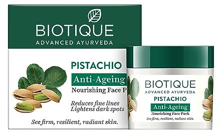Bio Pistachio Ageless Nourishing and Revitalizing Face Pack