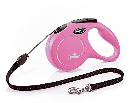 flexi New Classic M Seil 5 m pink für Hunde bis 20 kg