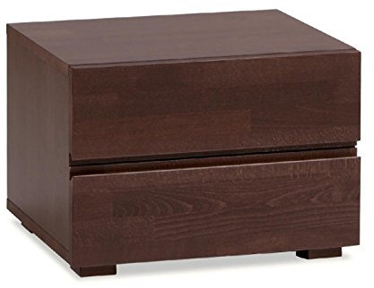Hasena Woodline Nachttisch Dupla Buche Schoko 2 Schubladen
