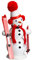 Rudolphs Schatzkiste Räucherfigur Schneemann mit Ski Höhe ca 30 cm NEU Räuchermann Schnee Rauchmann Räucherkerze Figur Holz Seiffen Erzgebirge Holz Rauchfigur