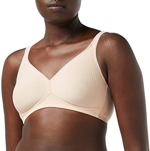 Triumph Womens Modern Soft+cotton N Wireless Bra, Neutral Beige, 38B UK