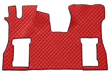 LAMPA 96510 Fußmatte Vorne Rot