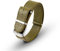 Marathon Uhrenarmband für Herren, Leder, NATO-Armband, 16 mm, Olivgrün