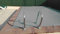 Cubierta de Invierno para Piscina 8 x 4m más 15 cm por Cada Lado para Anclaje (8,3 x 4,3m) de Color Gris (Exterior) / Gris (Interior) + Saco de Almacenaje de Regalo