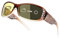 IGnaef Women's Photochromic Night-Vision Glasses for Driving, Anti-Glare Polarized Safety Nighttime/Rainy/Riding (A1Gradient Brown Frame/Photochromic Yellow Lens Polarized)