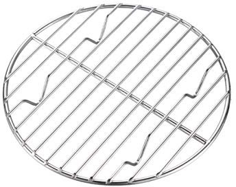 CAMPINGMOON Rundes Edelstahl-Grillrost für Dutch Oven (φ17,8 cm passt für 20,3 cm Dutch Oven W17)