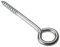 fiXte® 75mm BZP (3 inch) Steel Screw in Vine Eyes - Pack of 40 - Silver