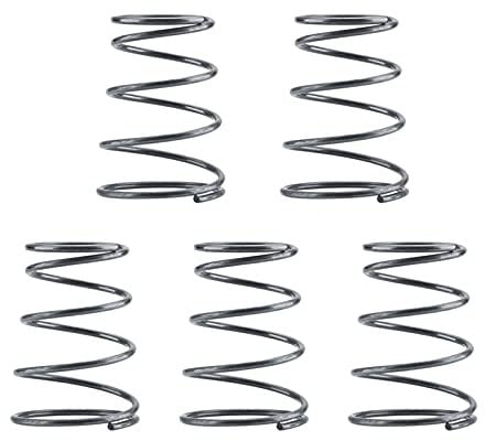 TOPINCN 5pcs Trimmer Heads, Grass Trimmer Head Accessories Springs Replacement Spring Trimmer Head Fits for Universal Brush Cutter Parts