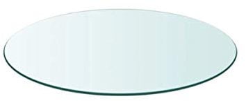 Tapa de Cristal para Mesa Redonda en Varias Medidas con Forma Circular Vidrio (60 cm Redondo)
