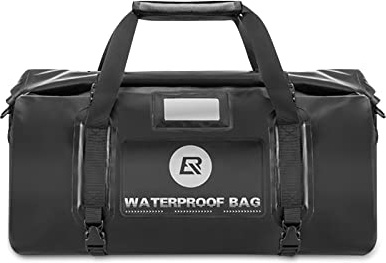 LIONCIANO Multifunktional Motorradtasche Gepäckrolle Hecktasche, Motorrad Satteltasche mit Schultergurt, Wasserdicht Gepäck Tasche für Radfahren, Reisen, Camping, Outdoor, Kayaking(Schwarz, 20L)