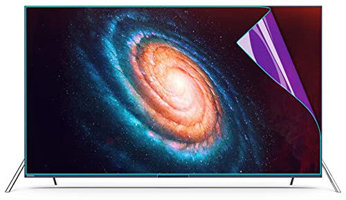 KELUNIS 65 Anti Blue Light Screen Protector for TV, Anti Glare Monitor Panel Anti-Reflection Rate Up To 90%, Anti UV/Anti Scratch/Anti-Fingerprint Film for LCD LED Displays