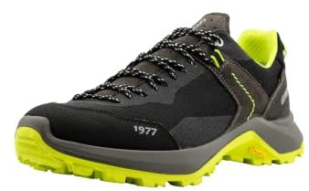 Grisport Cross Evolution Tras Herren,Männer,Trekkingschuhe,Trailrunning-Schuhe,Wanderhalbschuhe,wasserabweisend,Gritex, Lead Grey/Black, EU 44