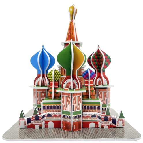 Famous Building 3D Puzzle (St Basil's Cathedral)