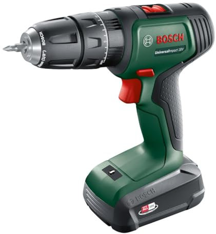 Bosch 06039D4103 Akku Schlagbohrmaschine 18V 2X1.5AH S-Box