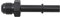 JNNJ 6AN Flare Auf 3/8 Zoll Schlauch Barb Fuel Line Fitting Adapter, Fitting Adapter Union Connector Gerade Aluminium, Push-On Barb Kraftstoffleitungsanschluss(AN6-5/16)