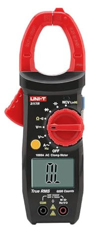 UNI-T Uni-trend Multimeter clamp meter UT2117R True RMS 1000A AC clamp meter 1000V AC/DC voltage measurement CAT II 1000V / CAT III 600V CE/UKCA