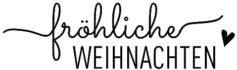 stempelshop4you – Stempel Weihnacht 01 Holz | Fröhliche Weihnachten | Merry Christmas