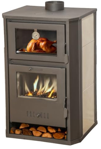 Termostufa a Legna con Forno BALKAN ENERGY Suzana Ceramic 11.6kW-17.5kW