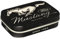 Nostalgic-Art Retro Pillendose, 4 x 6 x 1,6 cm, Ford Mustang – Horse Logo Black – Geschenk-Idee für Ford-Zubehör Fans, Original Lizenzprodukt (OLP), mit Pfefferminz-Dragees, Vintage Design
