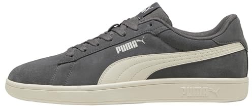 Puma Smash 3.0, Unisex Sneaker, COOL Dark Gray-WARM White,