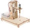 FOYTOKI 1set Mini Desk Drill Press Kit Educational Science Project Precision Mini Drill for Easy Stable Design for Home Projects