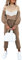 Sovoyontee Damen Hoher Hals Sweatshirt Pyjamas Langarm Trainingsanzug Lounge 2-Teiliges Outfits Set Farbblock M