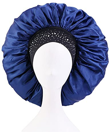 Modische Baseballmütze für Damen und Herren, 2024, lässiger Hut, breiter Rand, Satin, Chemotherapie, Schlafhaar, feste Kappe, Haarband, Mütze, Damenmütze, Baseballmütze, I Love Daddy, navy, One size