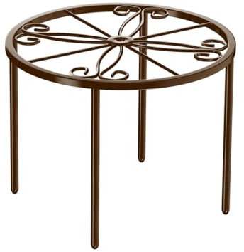 Josmimic 【Metall Bronze Pflanzenständer】29.0 cm Großer Blumentopfständer - Pflanzenhalter für Haus Hof und Gärten Indoor Outdoor