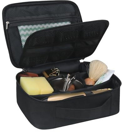 Meiiy Friseur-Werkzeugtasche, groß, Schwarz