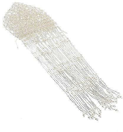 COLLBATH Perlenquaste Hut Für Frauen Hochzeit Haarschmuck Formaler Damenhut Elegantes Kleid Accessoire Für Partys Feiern Und Besondere Anlässe