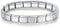 M&S Starter Bracelet Bangle Gold Rose Silver Stainless Steel 9mm Italian Link Charm Compatible With Nomination Bracelet (Cross Crucifix Bracelet)