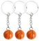 Porte-Clés De Basket-Ball 3 Pièces, Porte-Clés Créatifs, Porte-Clés D'Éléments Sportifs, Porte-Clés Cadeaux, Porte-Clés De Fan De Basket-Ball