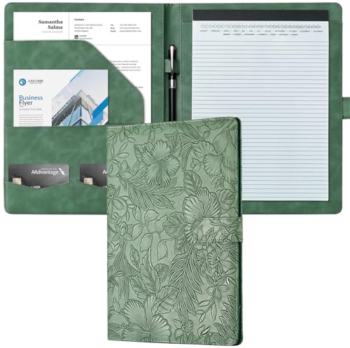 Mymazn Padfolio, Portfolio Binder, Legal Pad Holder, Resume Folder