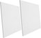 BIUDECO 2Pcs Acoustic Wall Panels Sound Absorbing Panels for Soundproofing Durable Noise Dampening Tiles for Offices and Home Use