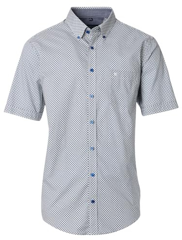CASAMODA Freizeithemd Kurzarm Print Comfort Fit