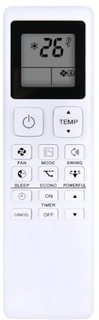 CLVIZCXOM Mando a distancia adecuado para Daikin ATXC50D + ARXC50D Aire Acondicionado Mando a distancia