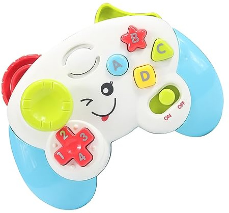 Generic Jouet éducatif de Contrôleur de Jeu pour bébé avec des Couleurs Vives, Favorise la motricité, Idéal pour Les Bébés