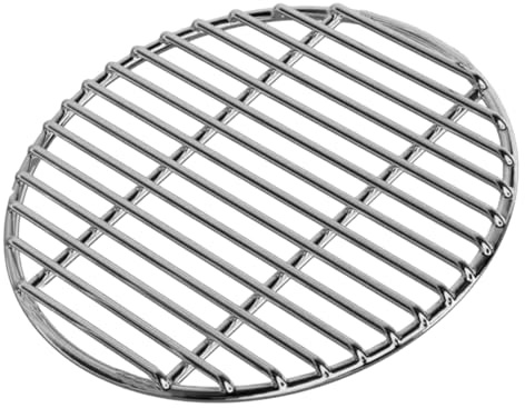 Générique Grille de Barbecue, Ronde, en Acier Inoxydable 304, 50 cm, Stable, Fil de 6 mm, Accessoires de Barbecue, Robuste et Durable, résistant à la Corrosion.