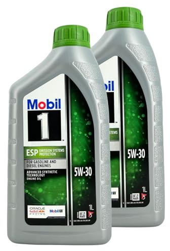 Mobil 1 ESP 5W-30 2x1 Liter - Motoröl - 2L