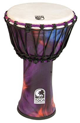 TOCA TO803202 Djembe Freestyle 9'' Woodstock lila SFDJ-9WP