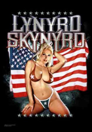 Lynyrd Skynyrd textile poster (mm)