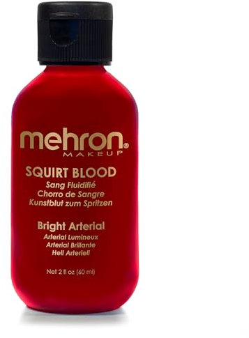 Mehron Squirt Blood - Bright Arterial (60 ml)