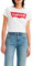 Levi's The Perfect Tee, T-Shirt Donna, Batwing White, M