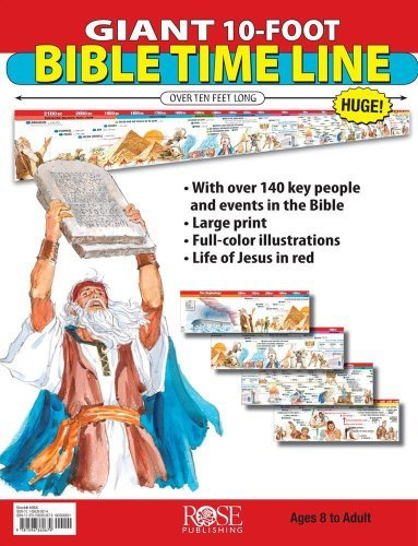 Classroom Giant 10 Foot Bible Time Line by Rose Publishing (September 01,2007)