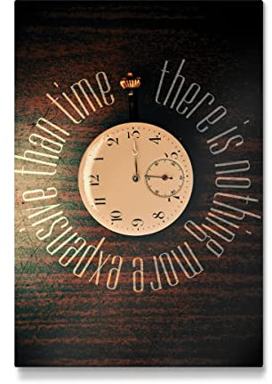 artboxONE Galerie-Print 150x100 cm Expensive time hochwertiges Acrylglas auf Alu-Dibond von AB1 Edition