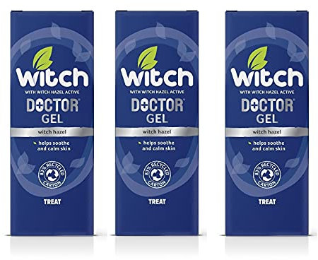 THREE PACKS of Witch Doctor Skin Soothing Gel 35g