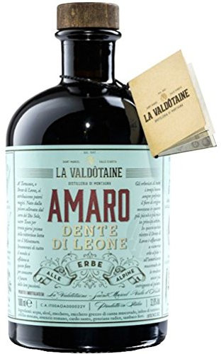 Amaro alle Erbe Alpine Dente di Leone La Valdôtaine 1 Lt