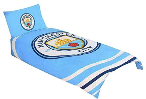 Bettbezug und Kissenbezug, Manchester City FC, für Einzelbetten
